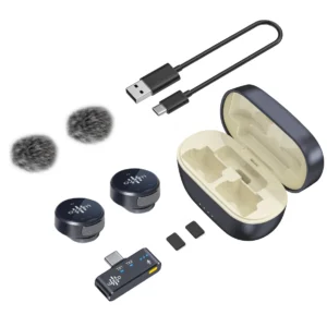 LUUCCO AirWave Mini, micrófono inalámbrico lavalier compacto, vista 1